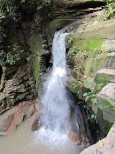 The second cataract with its natural pool